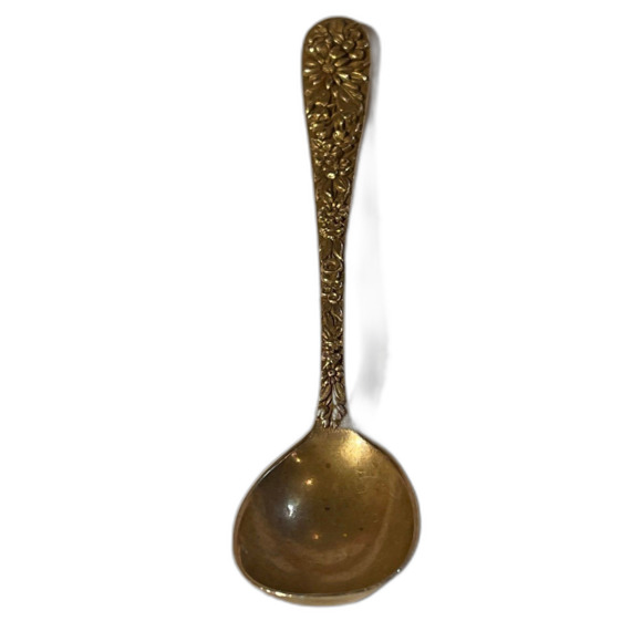 Kirk repousse preserve spoon 925 - Picture 12 of 12